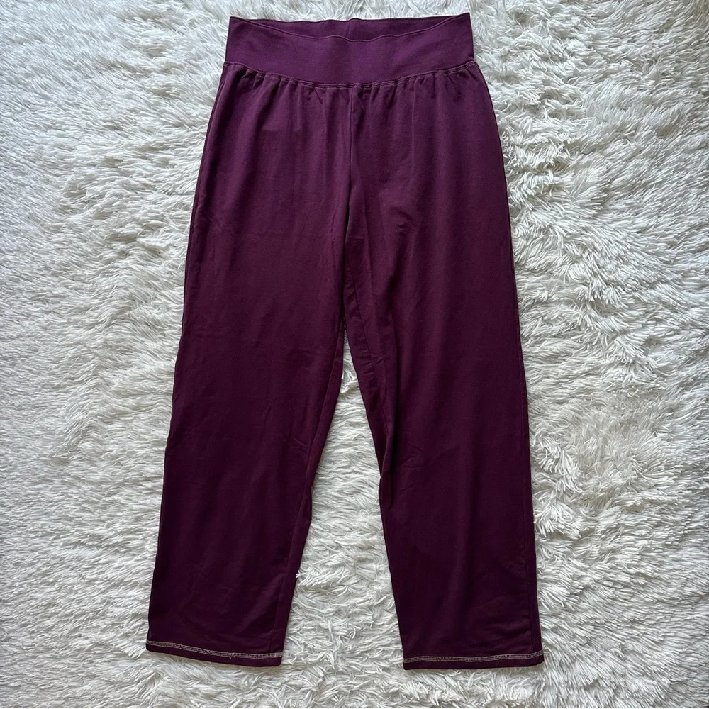 Woolrich Lightweight Pajama Bottom Plum New With Tags Size M - Picture 1 of 11